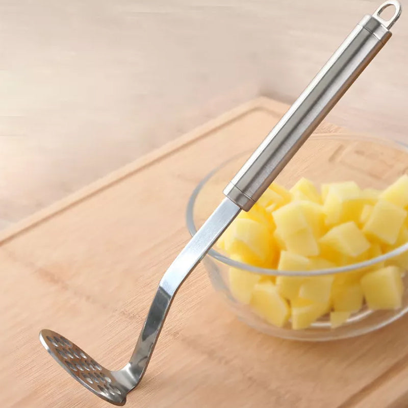 High-Quality Stainless Steel Potato Masher — Easy-Clean Design
