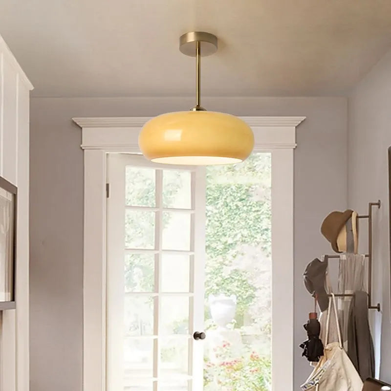 Charlotte Glass Flush Mount Ceiling Light | ventumra