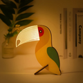 LunaWood | Wooden & Acrylic LED Night Lamp For Bedroom
