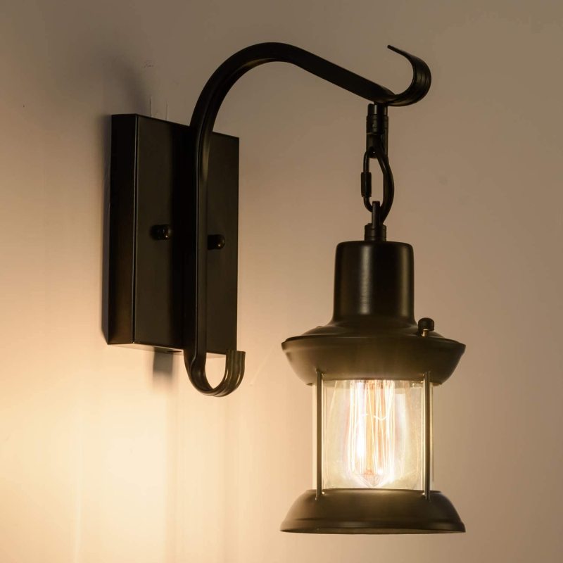 Etra Industrial Style Indoor Retro Wall Lamp - Neutralighting