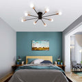Silva Modern Simple Flush Mount Ceiling Light, 6/8/10 Heads | ventumra
