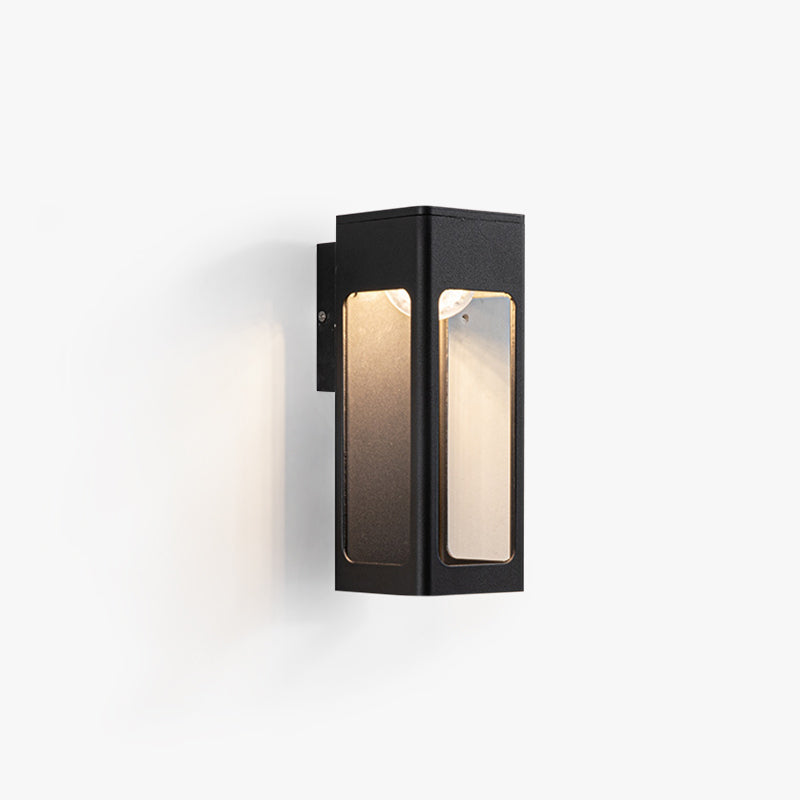 Solith Modern Waterproof Minimalist Geometric Outdoor Wall Light - Neutralighting