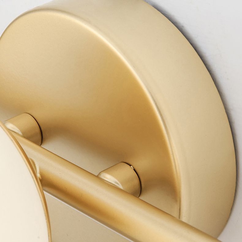 Valentina Modern Dome Metal Bathroom & Vanity Wall Lamps, Multicolor | ventumra