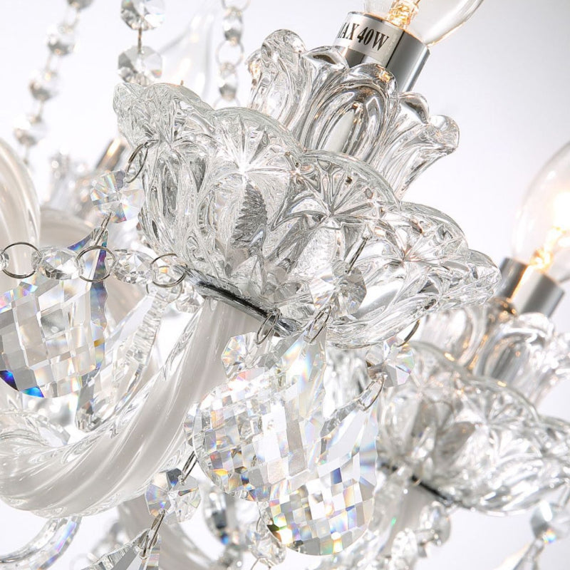 Silva Chandelier  French Crystal Living Room Dining Room | ventumra