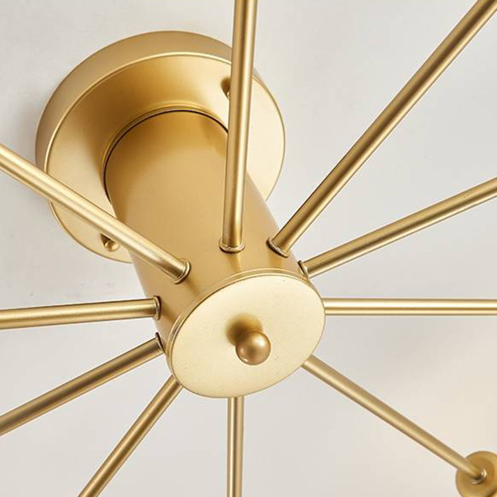Silva Modern Simple Flush Mount Ceiling Light, 6/8/10 Heads | ventumra