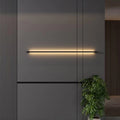Liora Modern Slim Linear Black LED Wall Lamp - Neutralighting