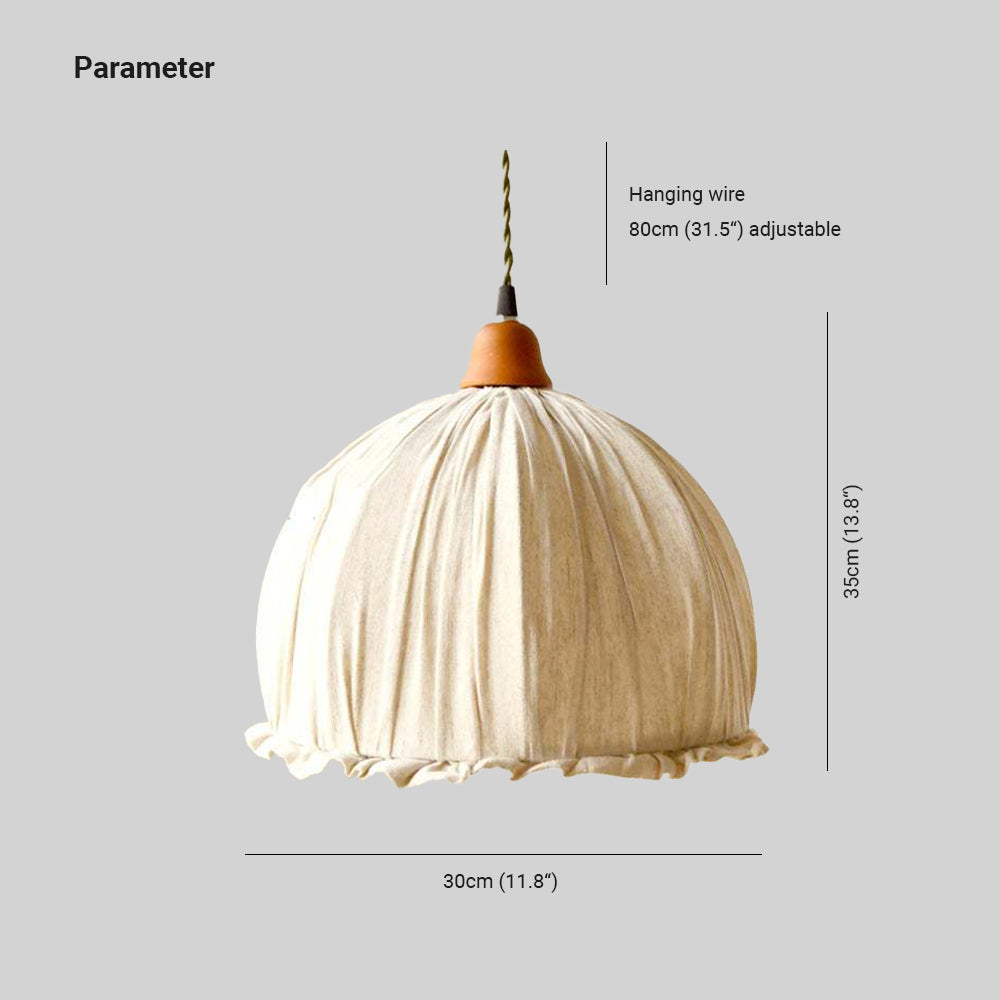 NordLuce Adjustable LED Pendant Light — Beige Scandinavian Style
