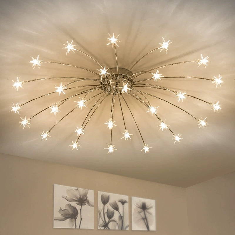 Arisha Art Deco Starry  Flush Mount Ceiling Light | ventumra