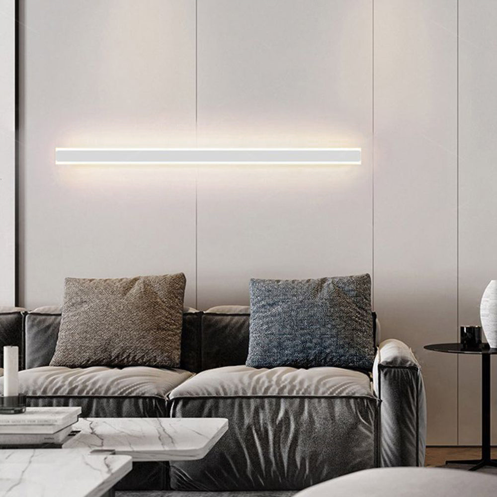 Gravo minimalistische lineaire metalen wandlamp, goud/zwart/wit | ventumra