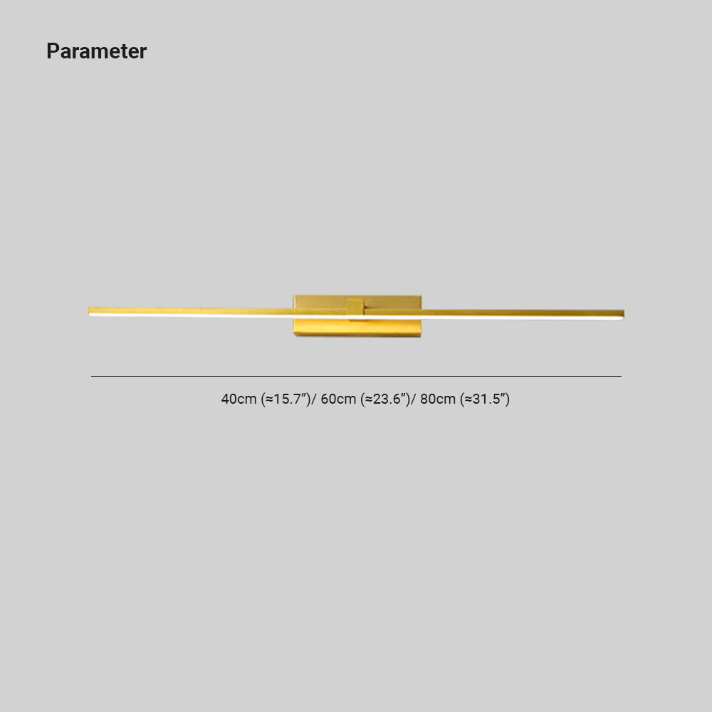 Hexa Linear Mirror Vanity Wall Lamp Bathroom Bedroom Modern | ventumra
