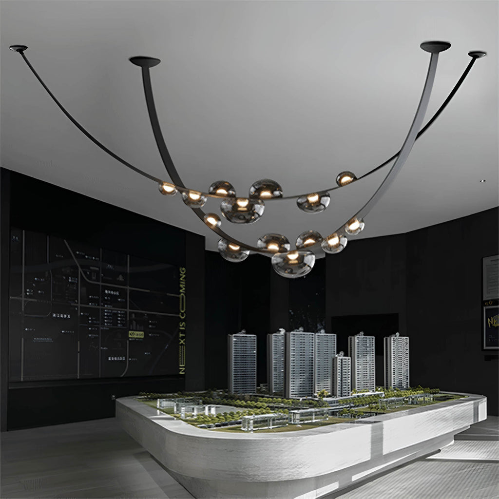 Astra Orbit Pendant Light Elegant Ceiling Fixture Lighting