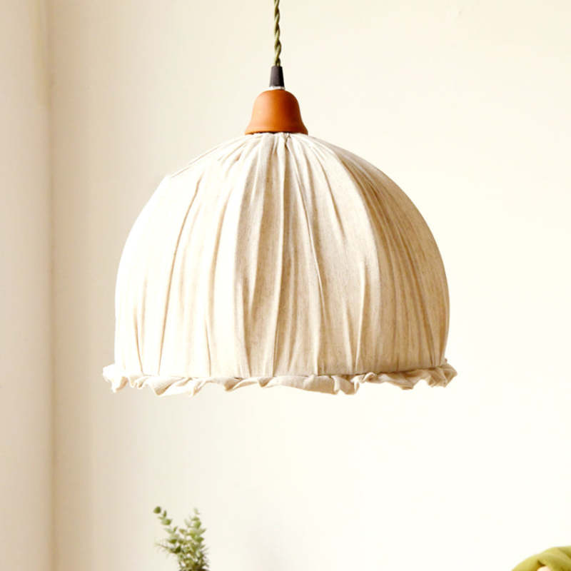 NordLuce Adjustable LED Pendant Light — Beige Scandinavian Style