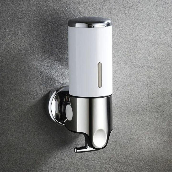 Dispenser elegant de săpun, montat pe perete — design elegant și practic