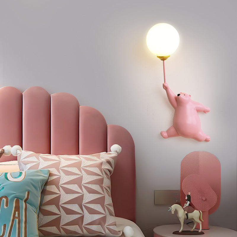 Candeeiro de parede de leitura Urso Balão | ventumra