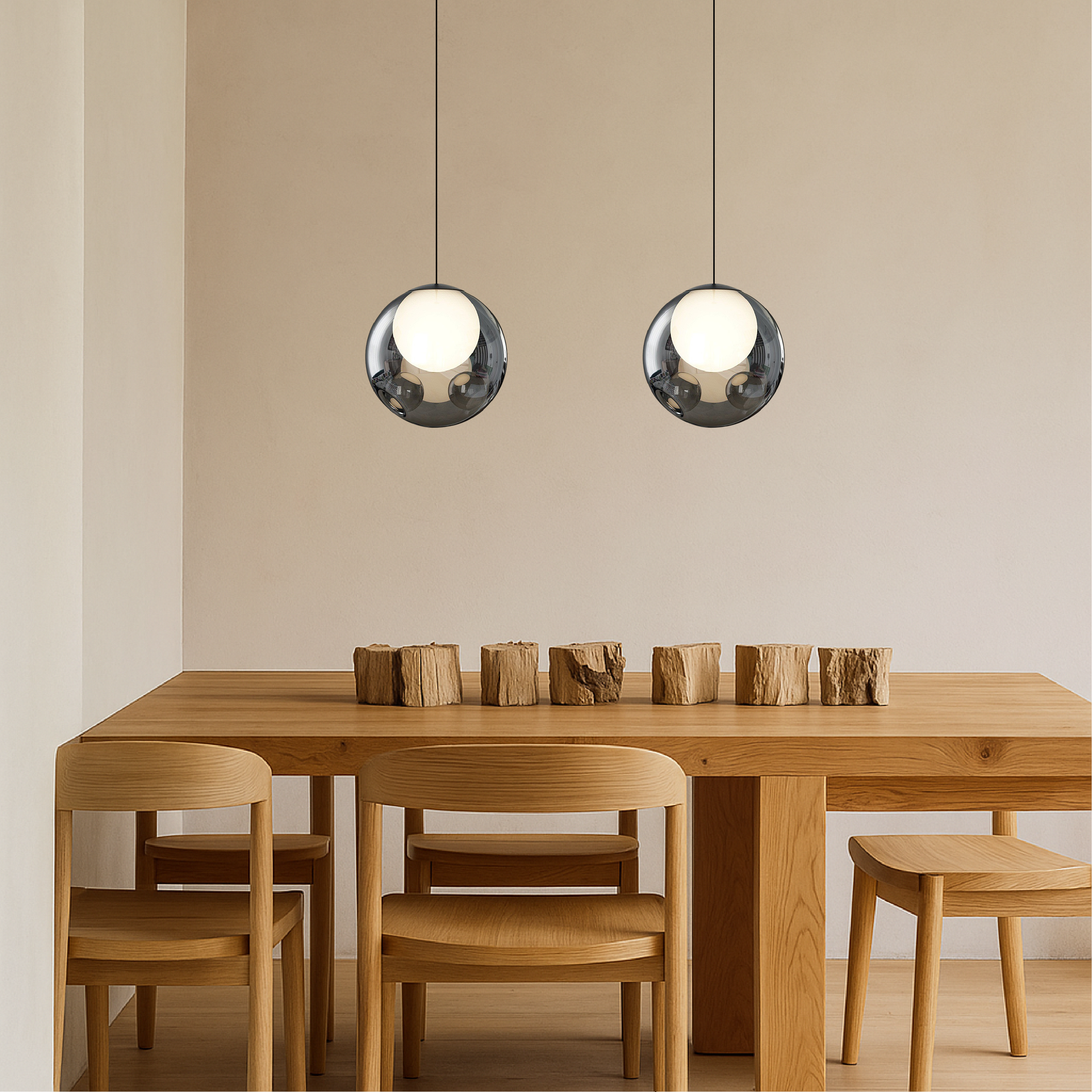 Marivella Italian Glass Ceiling Pendant Light For Dining