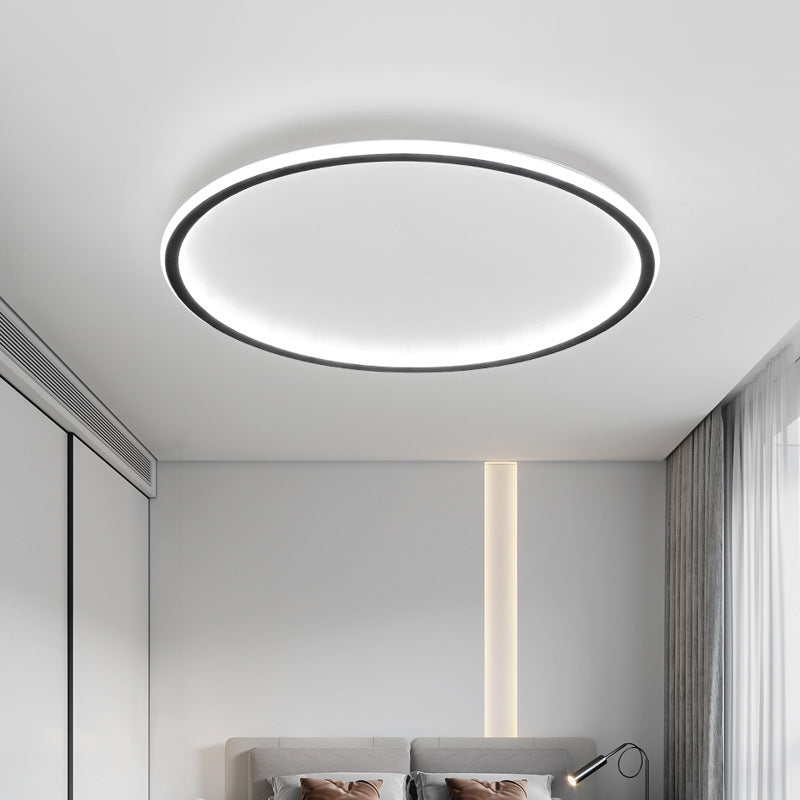 Skandinavisk rund Halo-loftlampe | Ventumra