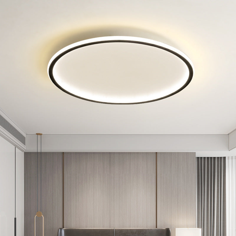 Skandinavisk rund Halo-loftlampe | Ventumra