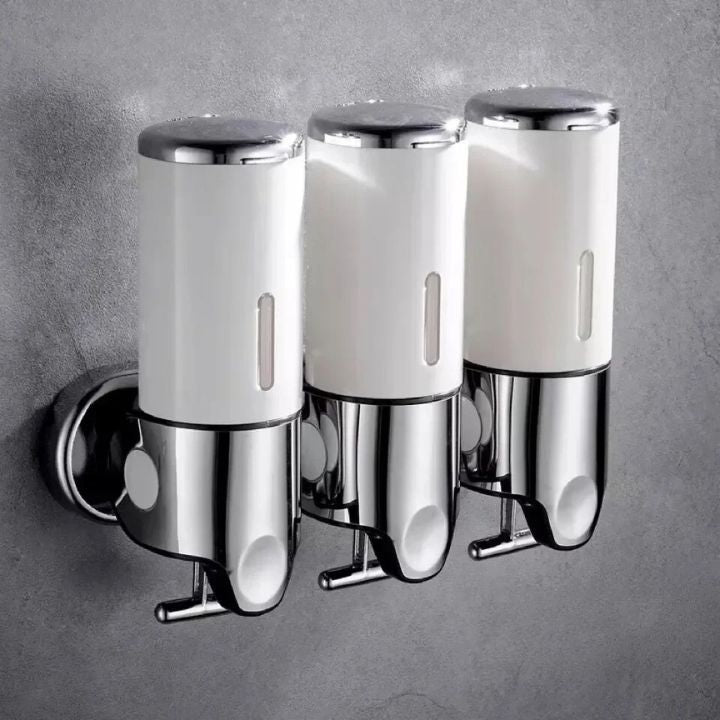 Dispenser elegant de săpun, montat pe perete — design elegant și practic