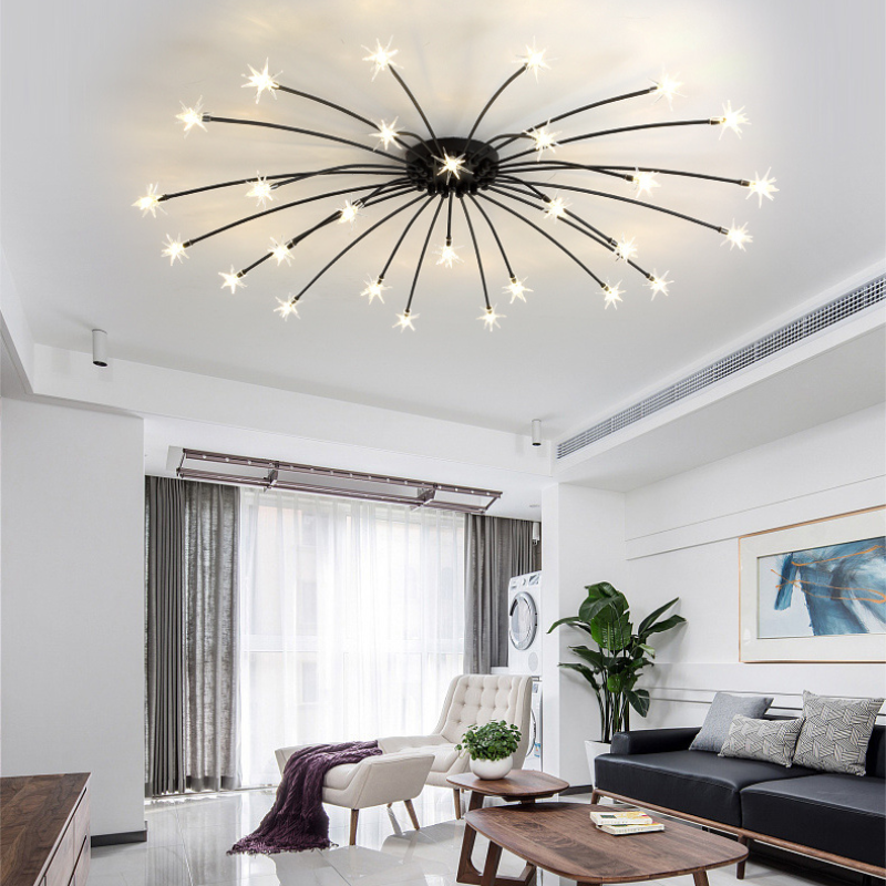 Arisha Art Deco Starry  Flush Mount Ceiling Light | ventumra