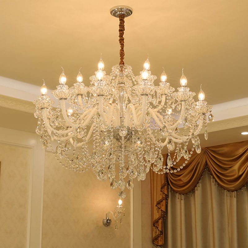 Silva Chandelier  French Crystal Living Room Dining Room | ventumra