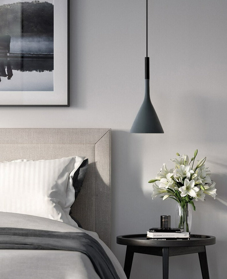 Nordic Modern Pendant Lights With Matte Finishes And Adjustable Height