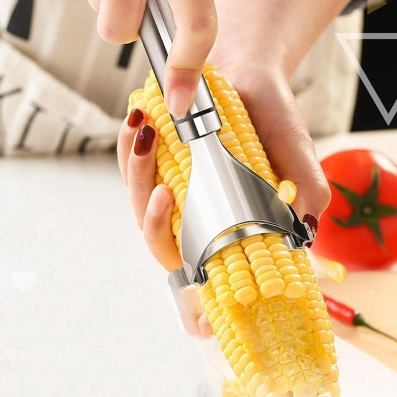 GrainMaster Stainless Steel Grain Slicer — 18 × 6.5 cm