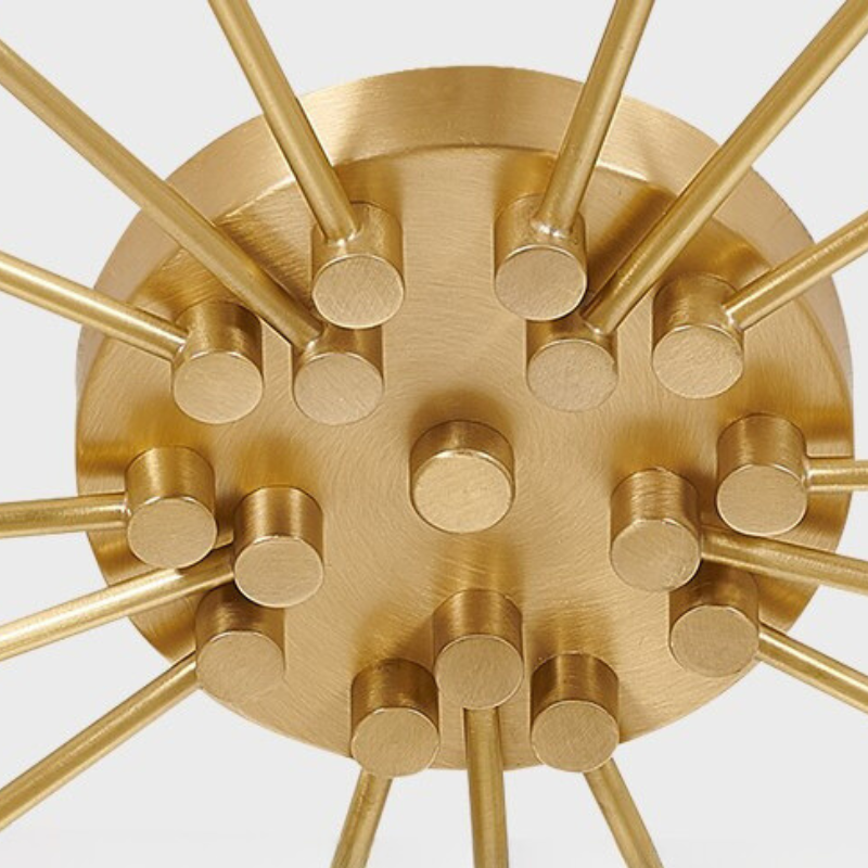 Arisha Art Deco Starry  Flush Mount Ceiling Light | ventumra