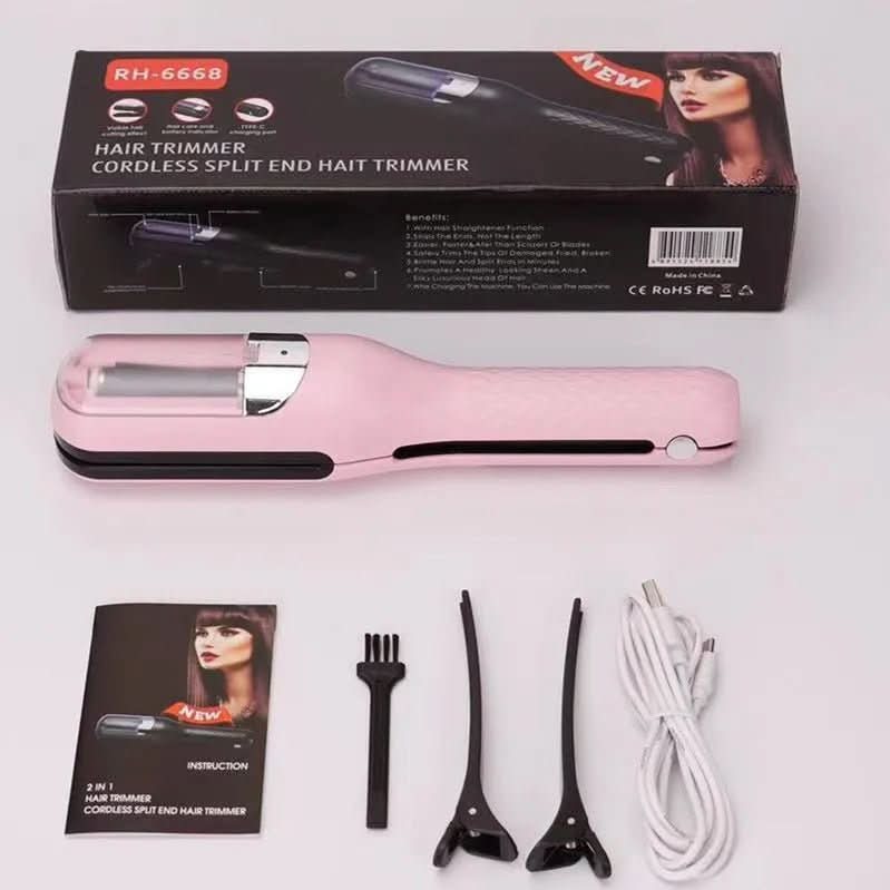 NexaHair Precision Hair Clippers — Rechargeable Split End Trimmer, Lightweight