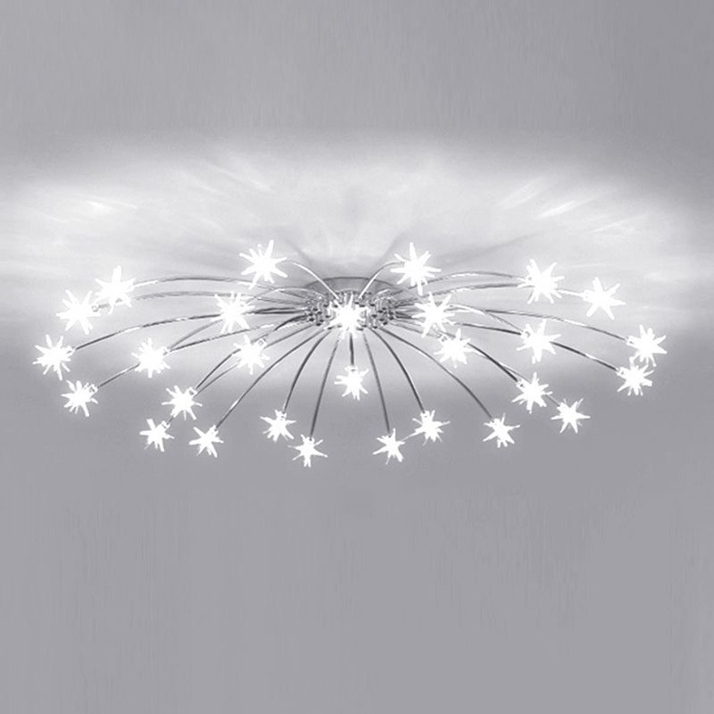 Arisha Art Deco Starry  Flush Mount Ceiling Light | ventumra