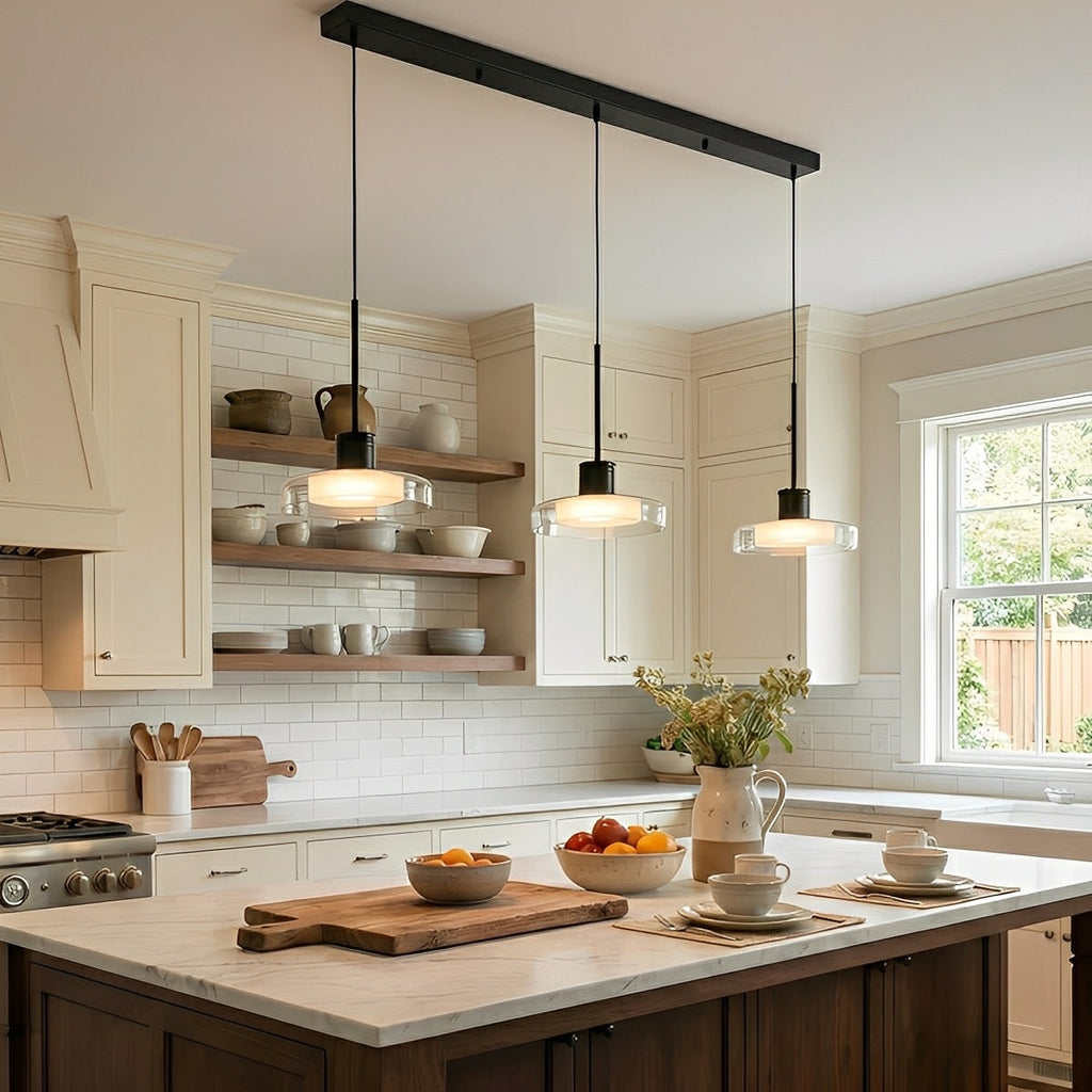 Glass Disc Pendant Light | Ventumra