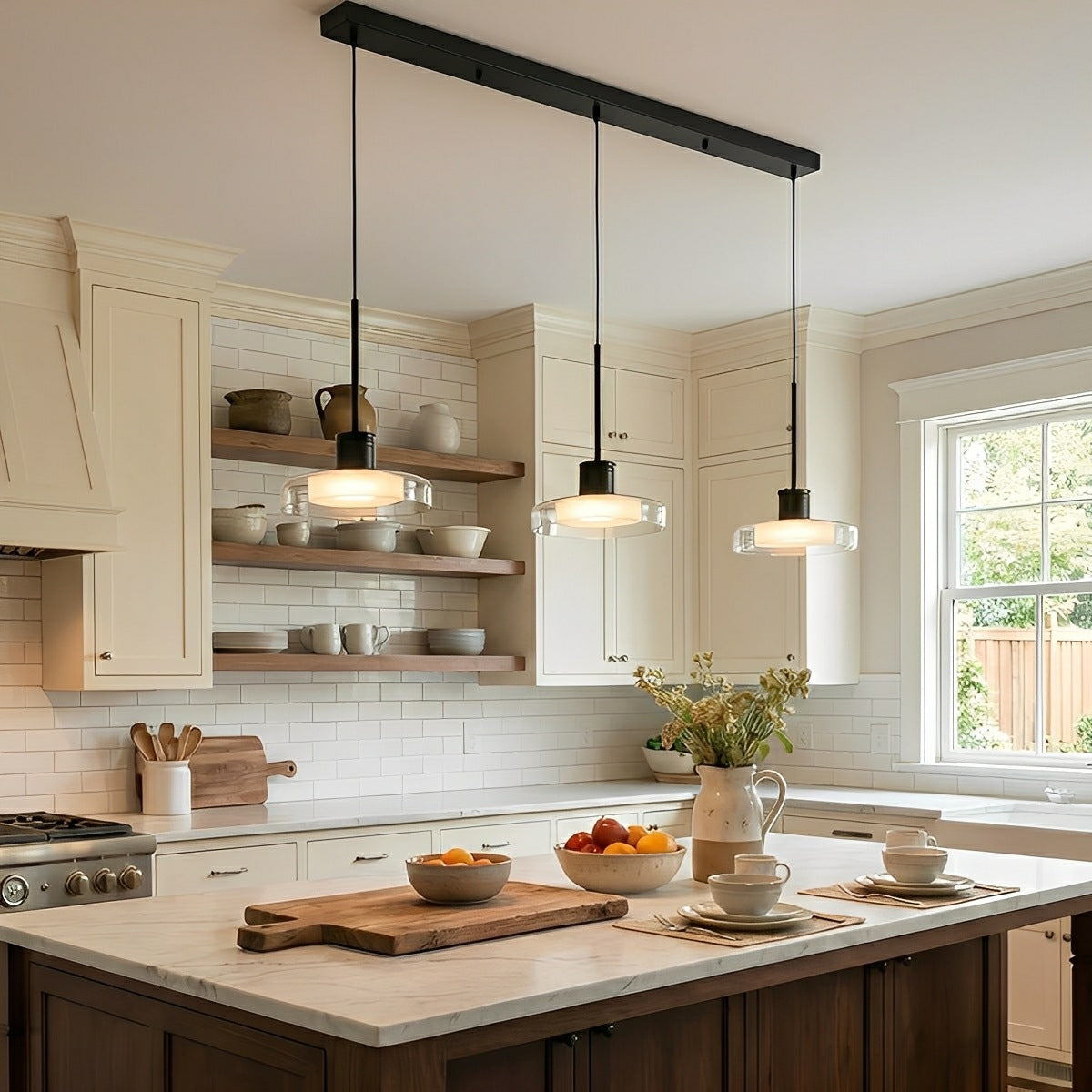 Glass Disc Pendant Light | Ventumra