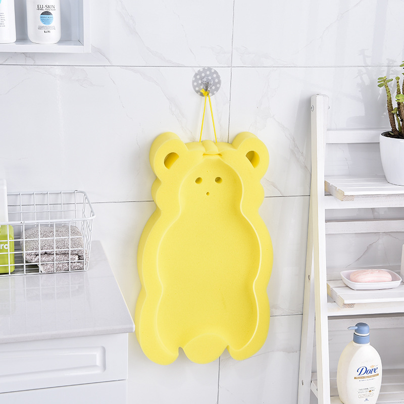 Tapete de Banho Antiderrapante para Bebé — Design Seguro e Adorável em Forma de Animal