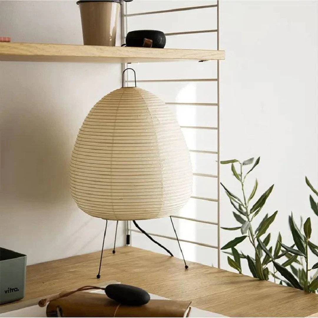 Hinori Japanese Floor Lamp for Cozy Minimalist Interiors