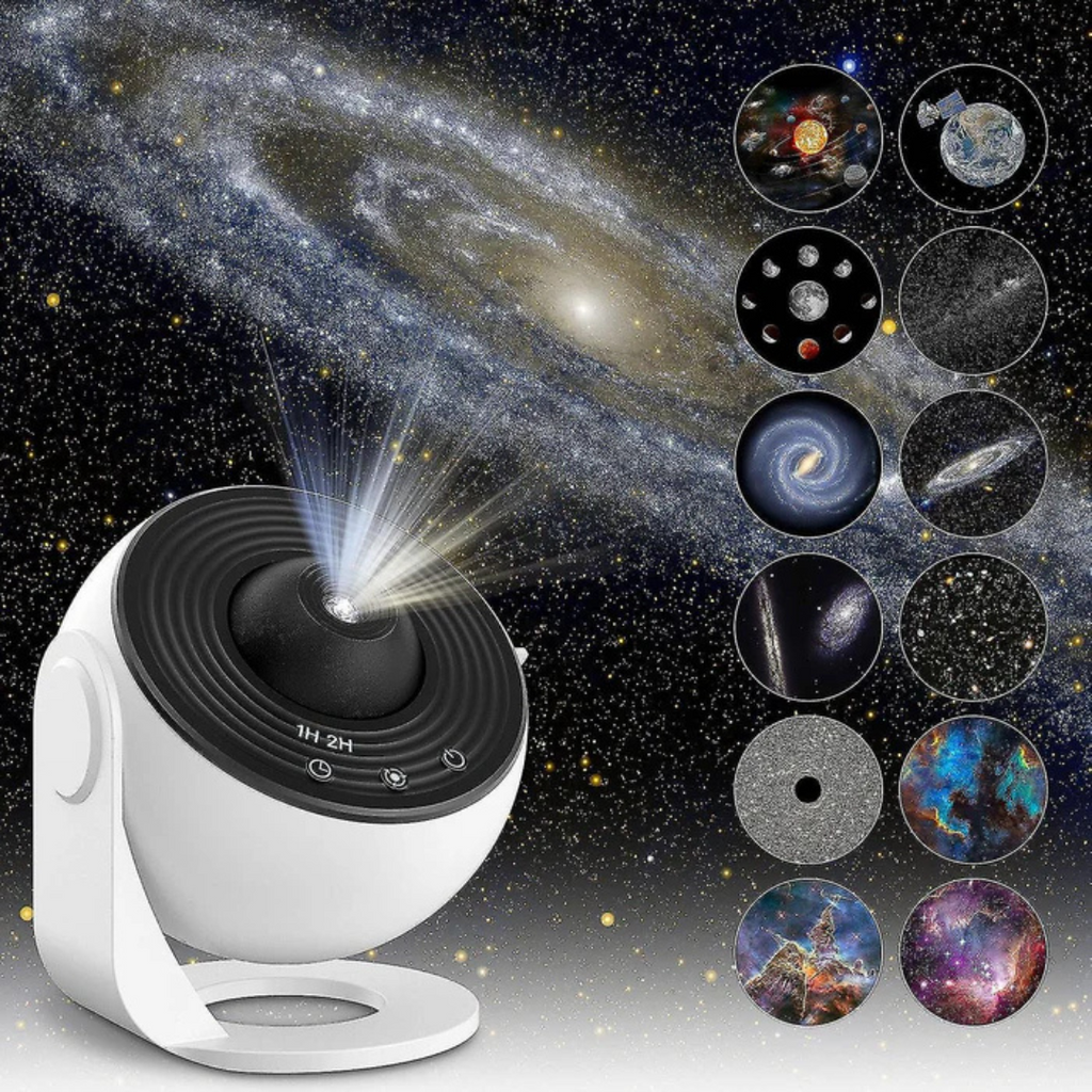 Lunara Starry Sky Projector LED Night Lamp For Bedroom