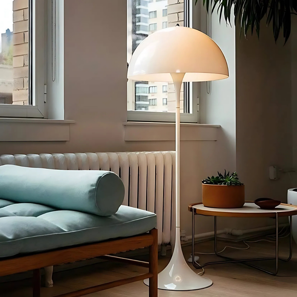 Averin Nordic LED Floor Lamp With Warm Ambient Glow For Living Rooms