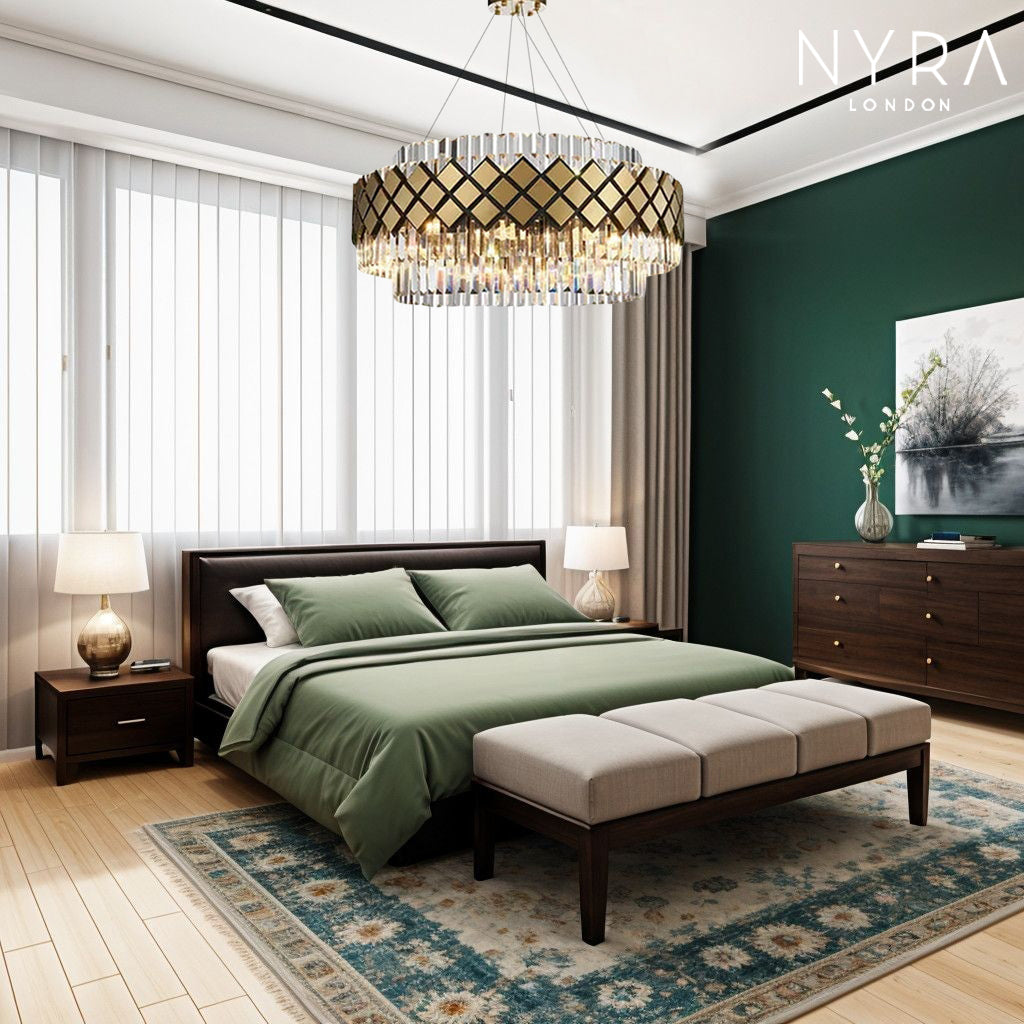 Aurelia Glass Pendant Light in Modern Luxury Glow Finish