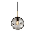 Aurora Glass Globe Pendant Light for Dining Table by Noria