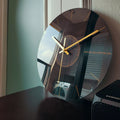 Classic Glass Wall Clock — Elegant Modern Room Accent