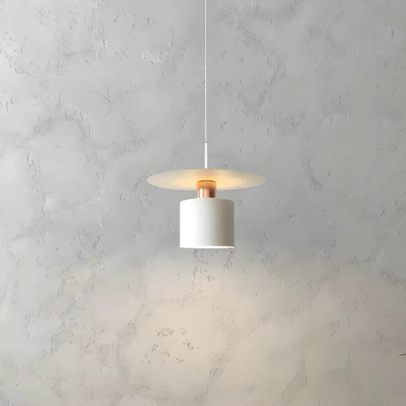 LumaNova Aluminum Pendant Light With Warm LED Ambient Glow