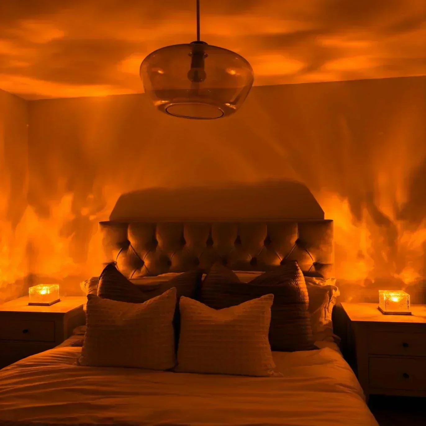 LumaSerene Wave Lamp | Calming Stress-Relief Home Light