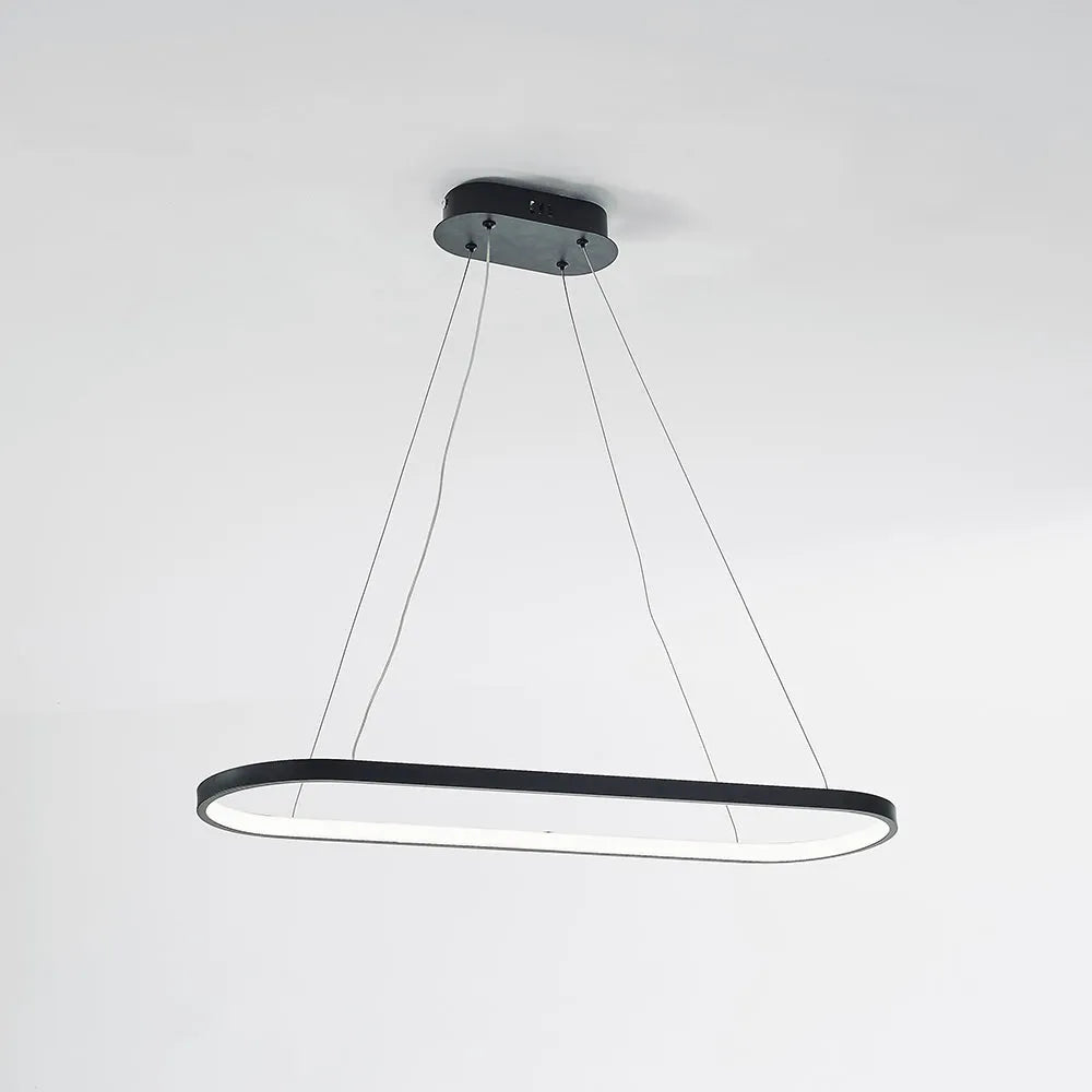 Junel Minimalist Oval Interior Hanging Pendant Light | ventumra