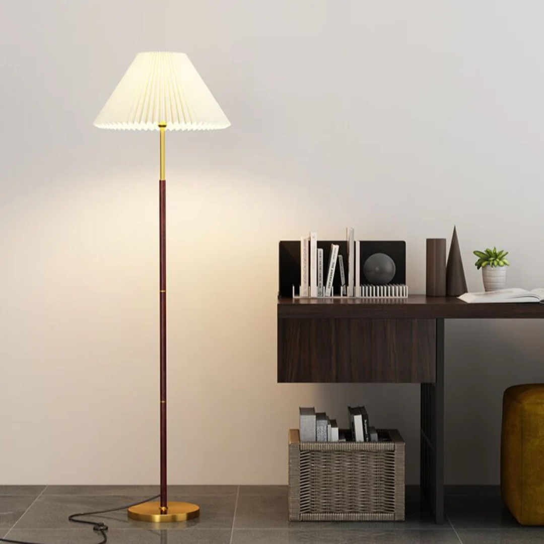 Lunara Rice Paper Floor Lamp For Warm Ambient Lighting
