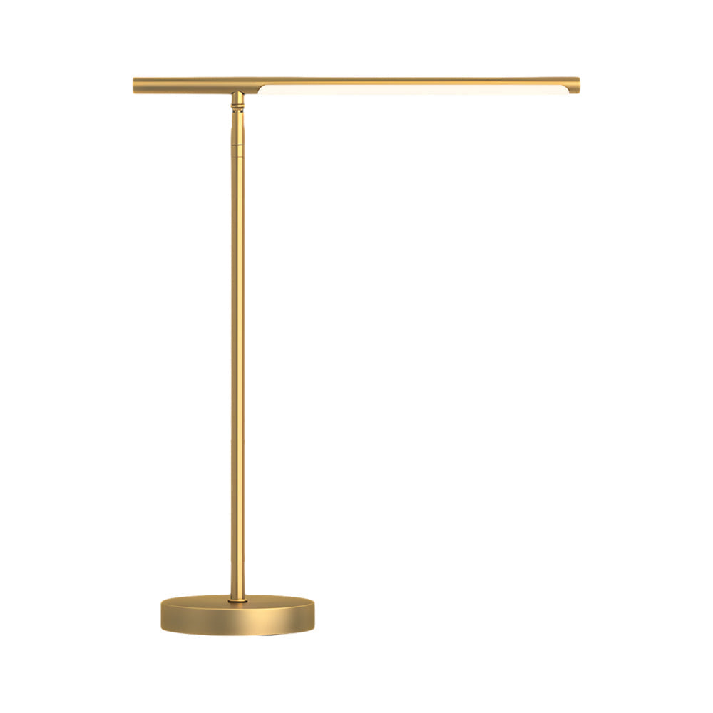 AuricLine | Modern Adjustable Brass & Copper LED Desk Lamp