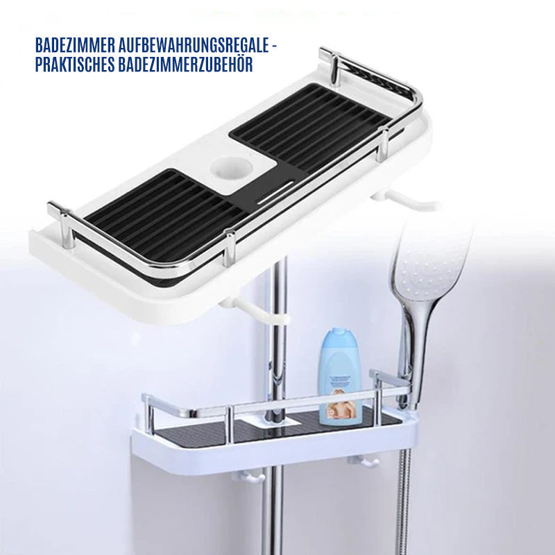 AquaStorage Bathroom Shower Caddy — Rust-Proof Storage Shelf