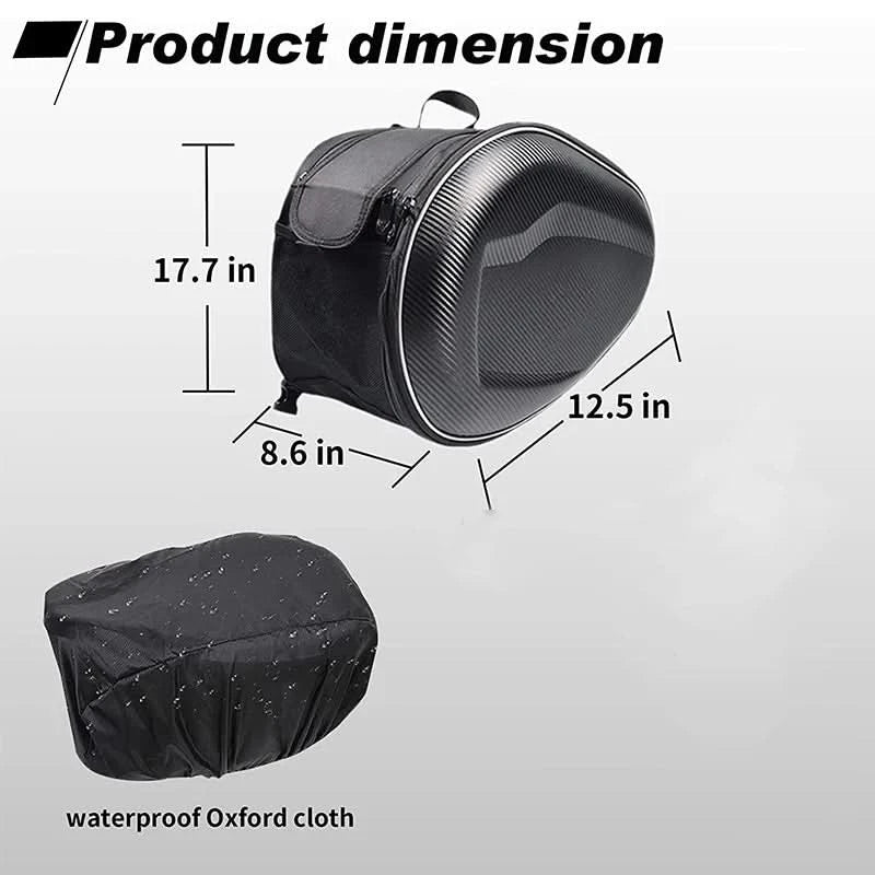 TrailGuard Duo Motorbike Saddlebags — Rugged Waterproof Build, Large Storage Space