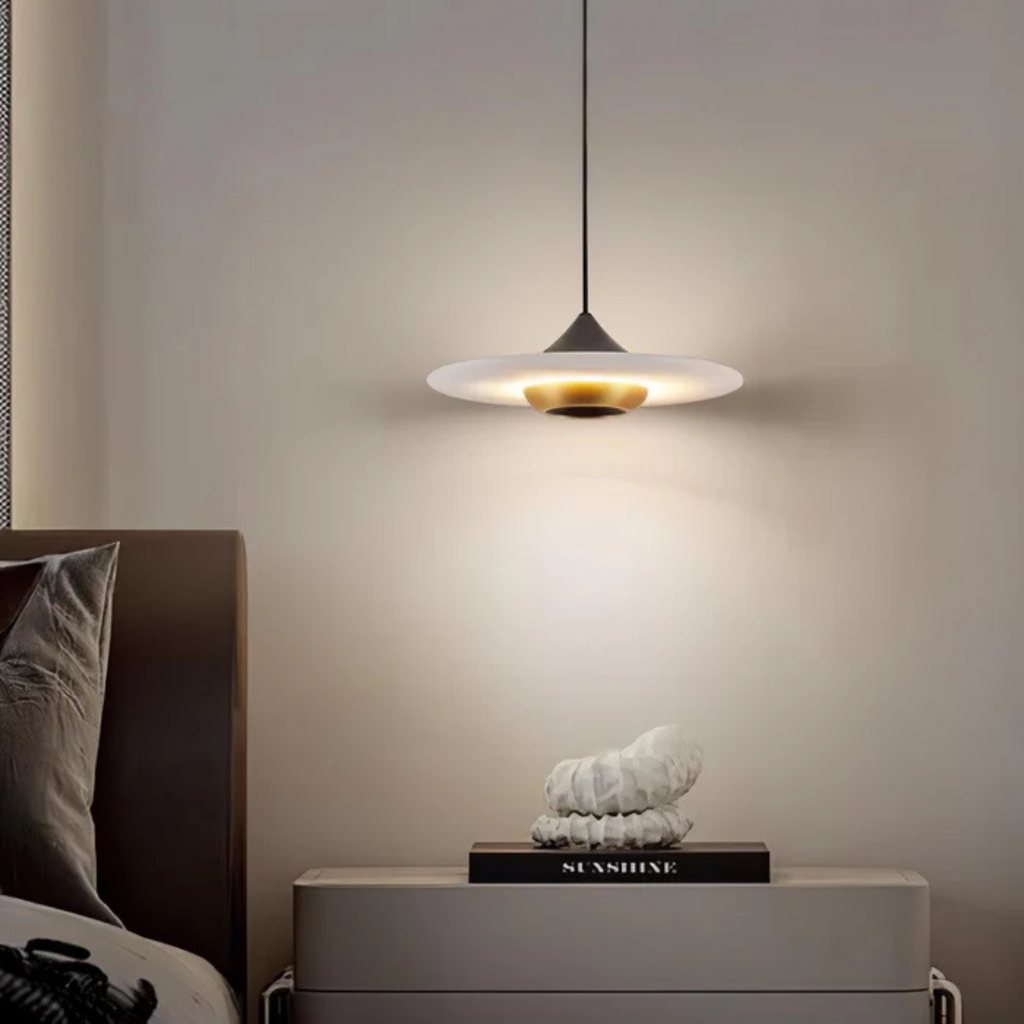 Marinell | Marble Finish Designer Ceiling Pendant Light