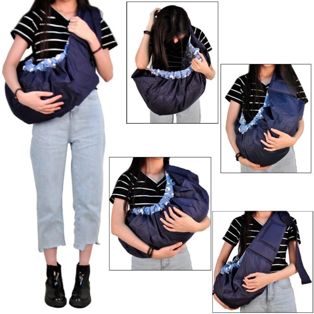 Ergonomic Newborn Baby Sling Carrier — Comfortable Hands-Free Carry