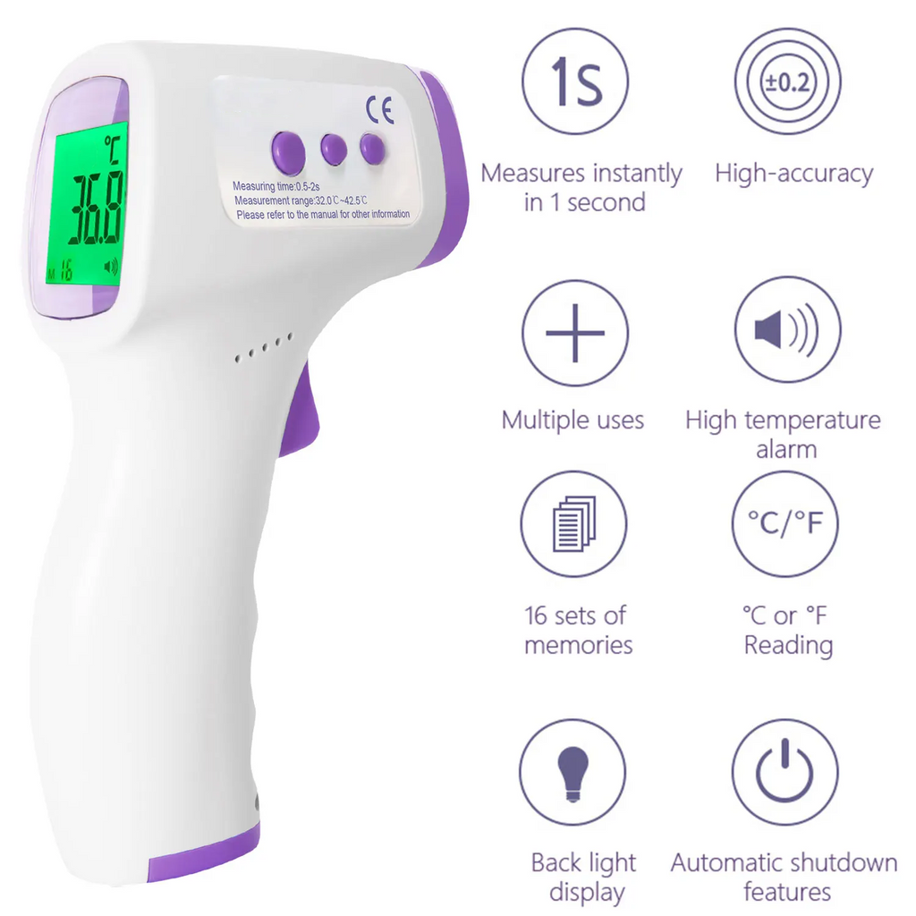 Contactless Infrared Dog Thermometer — One-Click Fast Reading