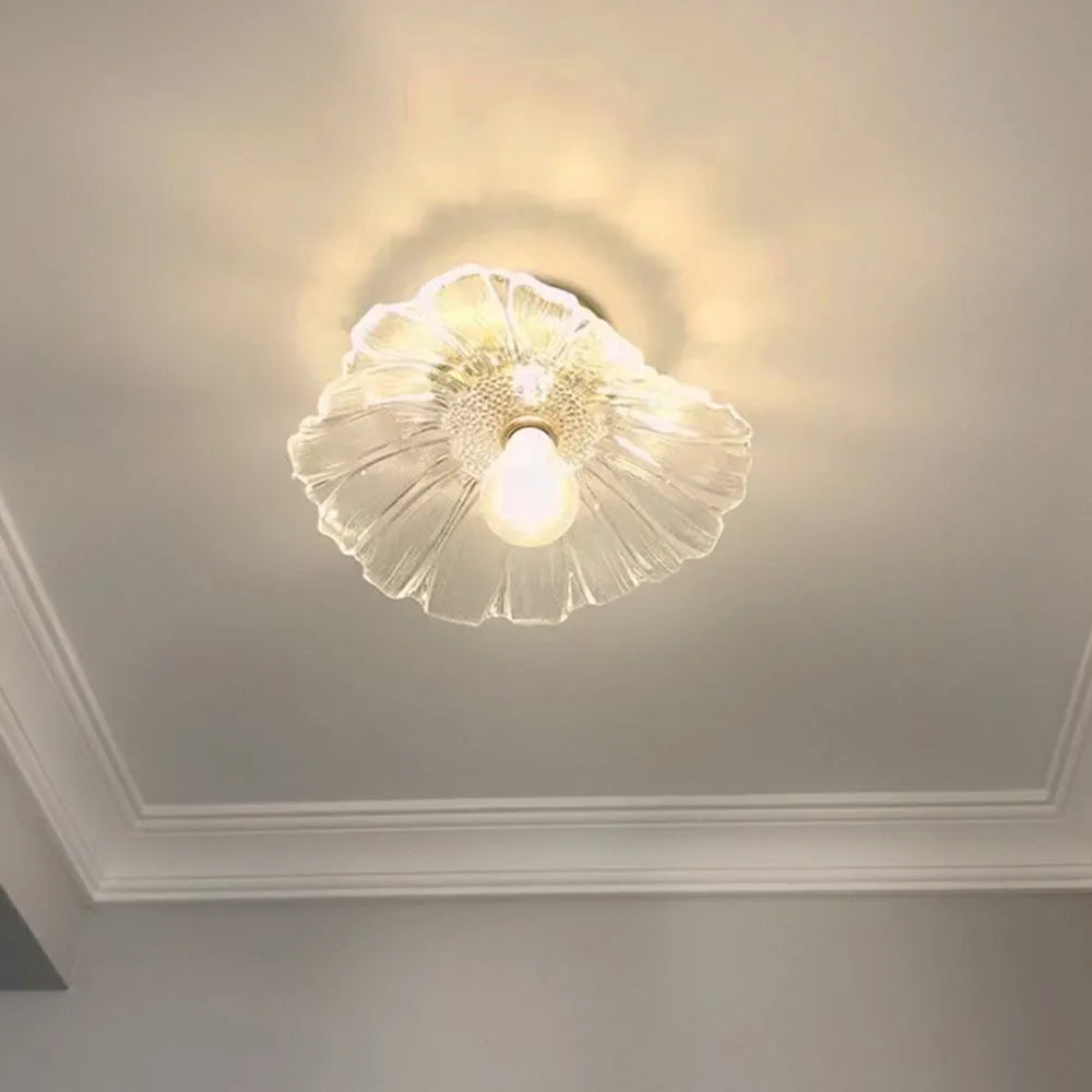 Calia Flower-lampe i glass for tak/oppheng | ventumra