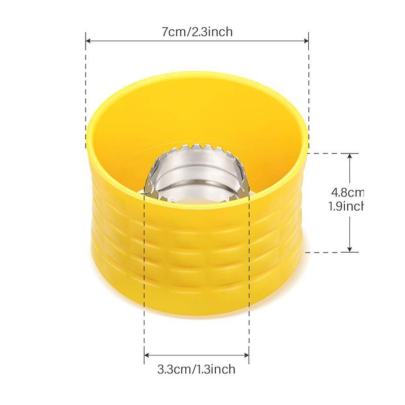 Stainless Steel Corn Kernel Remover — Easy Twist Tool